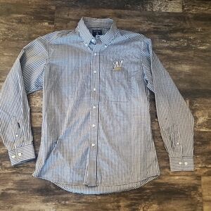 Antigua Milwaukee Brewers Button-Down Large